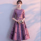 Evening Dress Female Temperament Birthday Mini Dress Mid-length Banquet Noble Toast Dress Host Dress