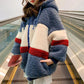 Girls Quilted Jacket Korean Girl Children's Clothing Plus Velvet Thick Windproof Warmth Hooded Winter Clothing