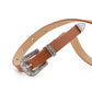Waist Belt Fashion Women Waist Pin Buckle Belt Waistband Metal Round Ring Circle
