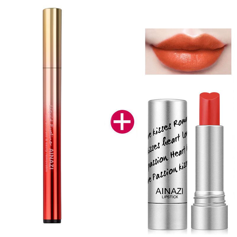 [Quick-Dry Swimming] Eyeliner is super waterproof, sweatproof, durable, non-staining, hard eyeliner