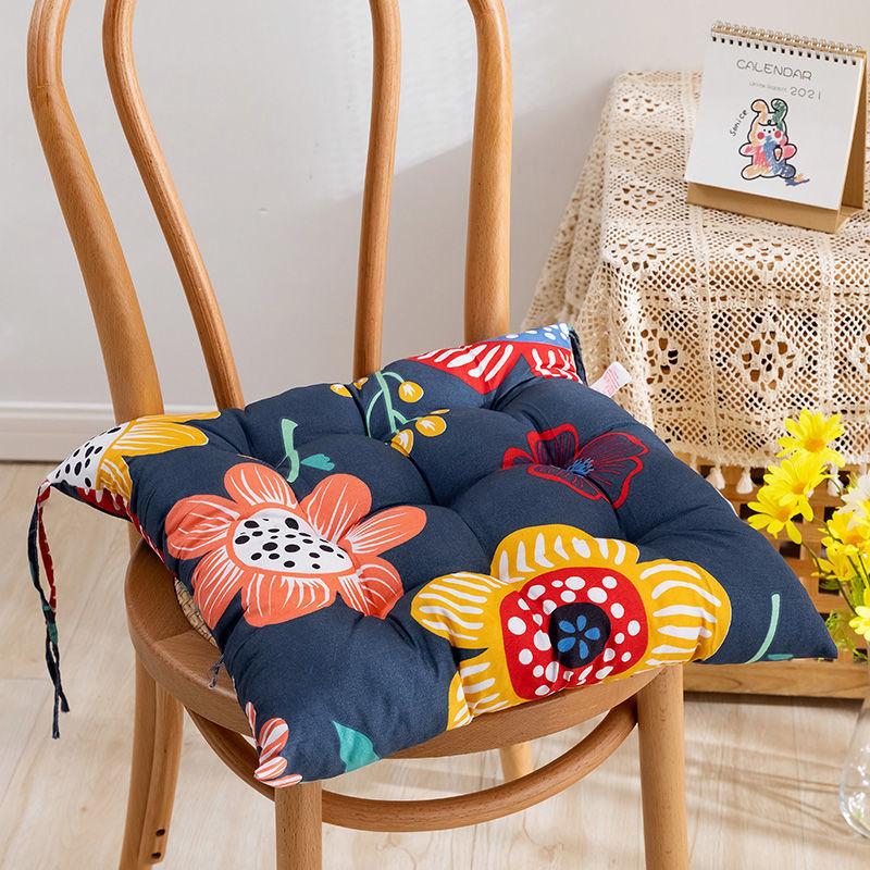 Cushion Floor Chair Cushion Office Sedentary Seat Cushion Bench Student Four Seasons Stool Cushion Butt Cushion Soft