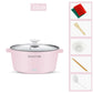 800W Mini Electric Cookware Wok Heat Pot Set Electric Steamer Non-stick Pot Kitchen Supplies for Family