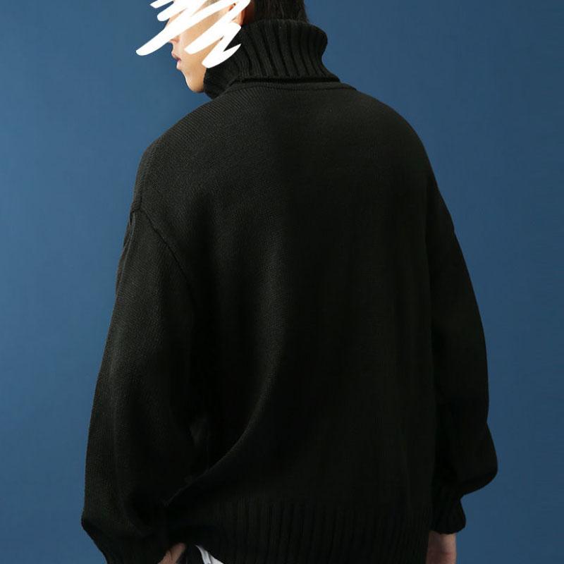 Turtleneck Sweater Keeps Warm In Autumn and Winter Loose Bottoming Knit Sweater for Outer Wear and Inner Wear
