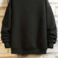 Half Zipper Waffle Pullover Sweater Men's Autumn Korean Trend Half Turtleneck Casual Jacket Loose Large Size Top