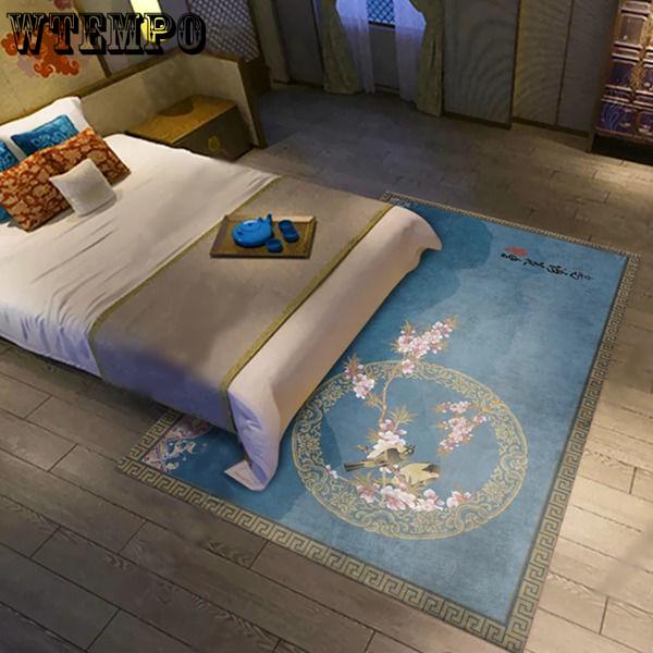 Modern Nordic Style Carpet for Living Room Rectangle Geometric Home Area Rugs Anti-slip Large Carpet