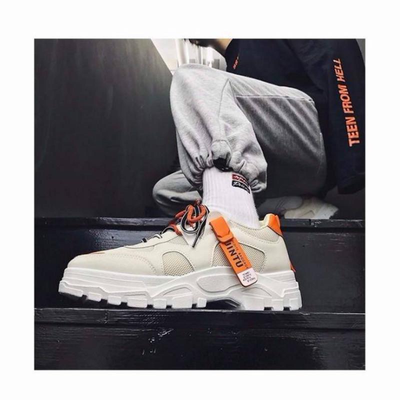 Fashion Daddy Shoes Men Height Increasing Breathable Shoes Casual Thick Sneakers for Male 39-44