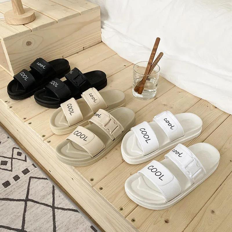 Slippers Women's Summer Home Indoor Home Non-slip Outer Wear Sandals and Slippers Korean Cute Soft Bottom