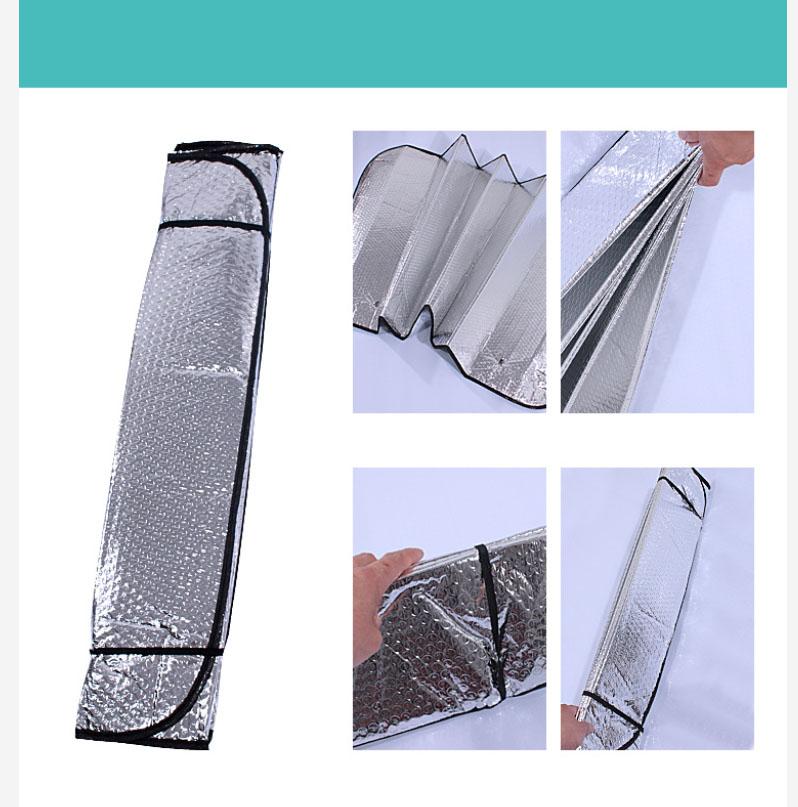 Car Sun Visor Cover Car Windshield Umbrella Foldable Reflective Sun Visor Sun Protection and Heat Insulation Sun Visor Pad