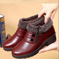 Women Autumn and Winter Cotton Shoes  Fleece Warm Waterproof Non-slip Ladies Cotton Shoes