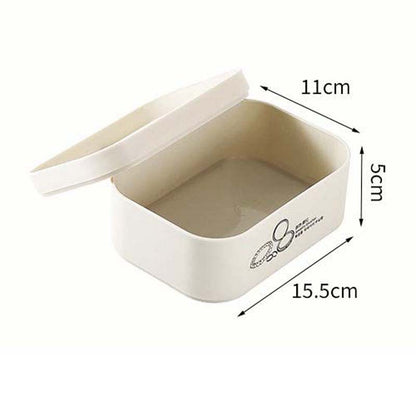Surrural Storage Box Desktop Plastic Box Bathroom Cosmetics Finishing Box Kitchen Storage Box Snack Storage Basket