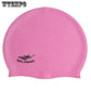WTEMPO Swim Cap Adult Waterproof High Elastic Large Professional Silicone Swimming Cap