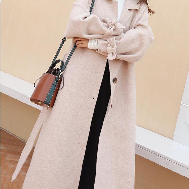 Plus Size Office Lady Trench Coat for Women's Windbreaker Spring Autumn Long Coat Windbreaker Winter Clothes Female Coat