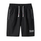 Summer Casual Shorts Sports Thin Loose Large Size Beach Shorts Middle-aged Men's Big Pants Soft Comfortable Skin-friendly Elastic Outer Wear Shorts