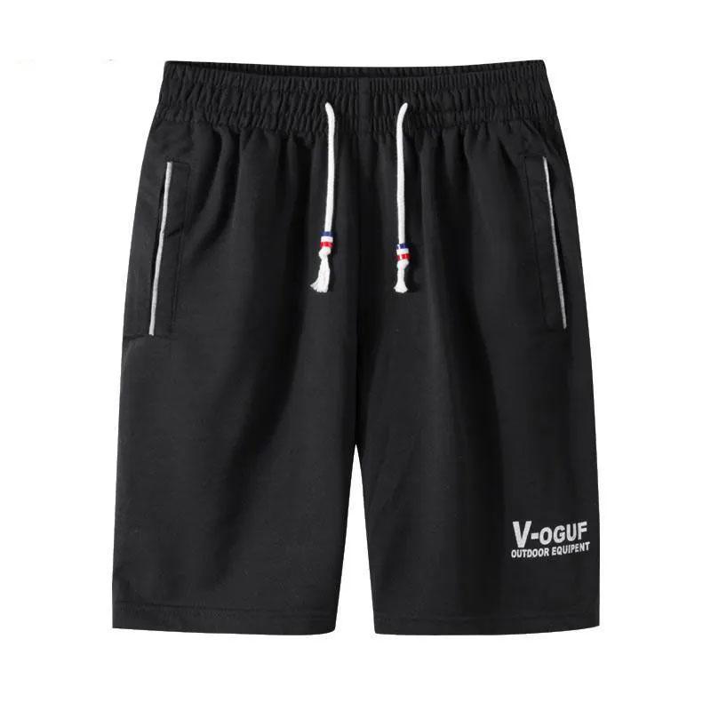 Summer Casual Shorts Sports Thin Loose Large Size Beach Shorts Middle-aged Men's Big Pants Soft Comfortable Skin-friendly Elastic Outer Wear Shorts