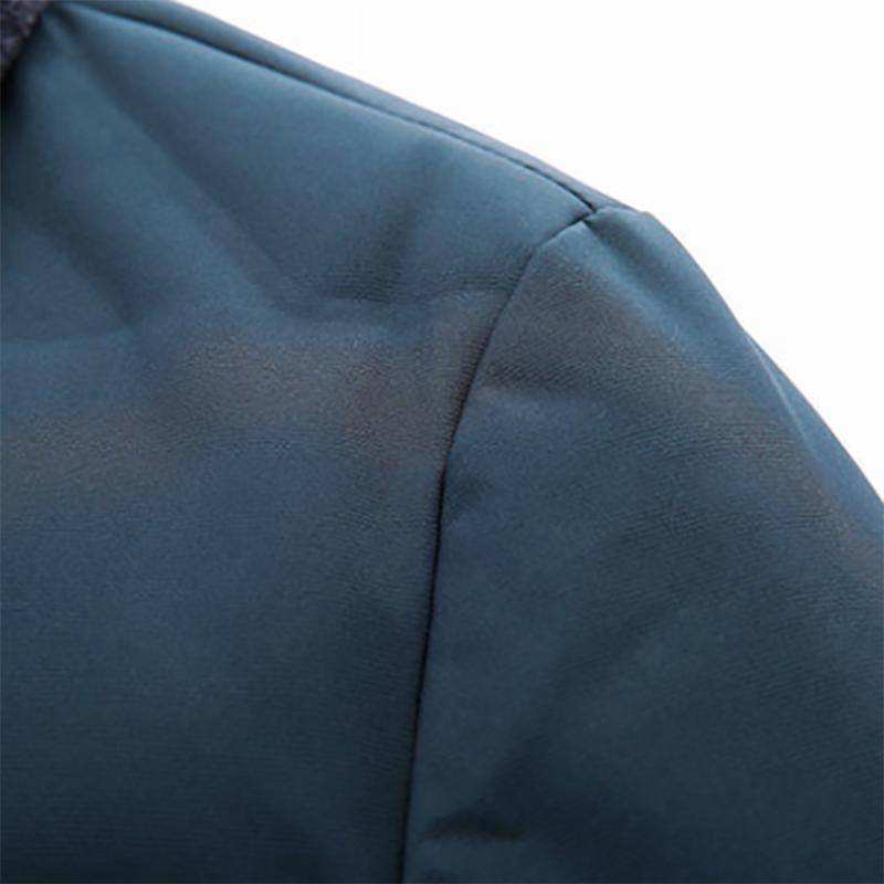 Tide Brand Down Jacket Men's Short Casual Thickening Slim Youth White Duck Down Warm Wool Collar Jacket