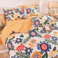Quilt Cover Pillowcase Duvet Cover Printed Bedding Simple Style Floral Bedding Sheet Cover Double Bed Quilt Cover Luxurious and Soft Lattice Sets
