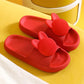 Silent Soft-soled Slippers Homely Cute  Thick-soled Flat Shoes Fashionable and Casual Non-slip Regardless of Season