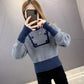 Temperament Ladies Fan Base Shirt Women's Round Neck High Waist Slim Knit Sweater Short Short Sweater Warm and Comfortable