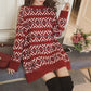 Fall/winter Mid-length Maternity Fashion Plus Size Dress
