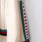 Autumn Japanese Sweater V-neck Fashion Casual Jacket Knitted Striped Youth Women's Top