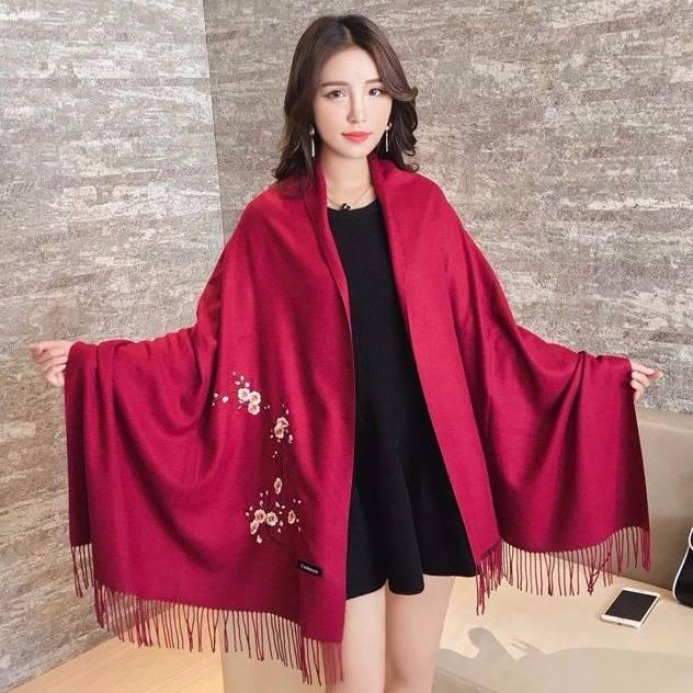 Scarves 1pc 200*70cm Pure Color Cotton Linen Long Printing Scarf Solid Color Soft Scarves Shawls Wrap