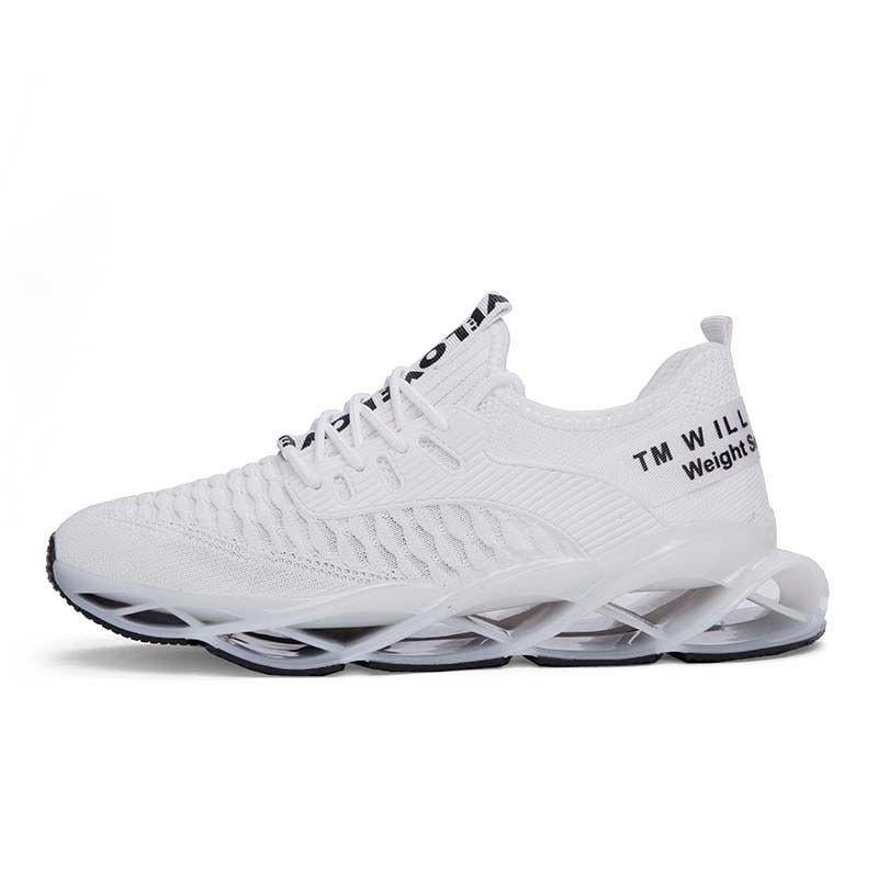 Blades Men's Shoes Flying Woven Breathable Casual Sports Shoes Wild Soldier Travel Running Shoes