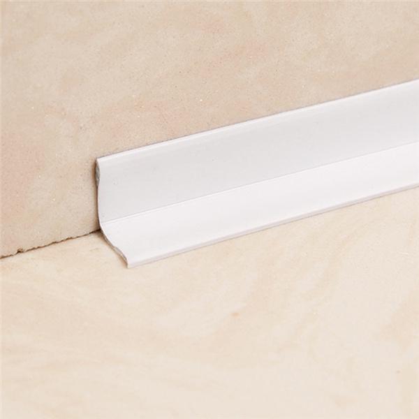 3.2m By 3.8cm PVC Sealing Strip Tape White Self Adhesive Waterproof Wall Sticker for Bathroom Kitchen