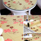 PVC Soft Glass Round Table Mat Waterproof and Oil-proof Disposable Tablecloth Heat Insulation Tablecloth Dining Table Multifunctional Coffee Table Mat