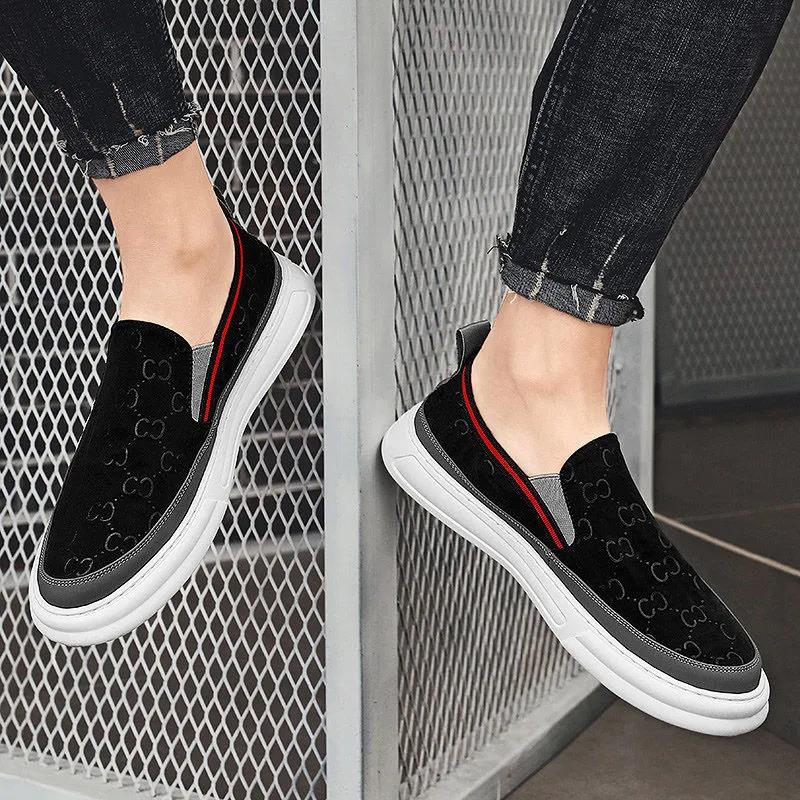 Summer Breathable Canvas Shoes Casual Shoes Men's Soft Bottom Driving Shoes Old Beijing Cloth Shoes