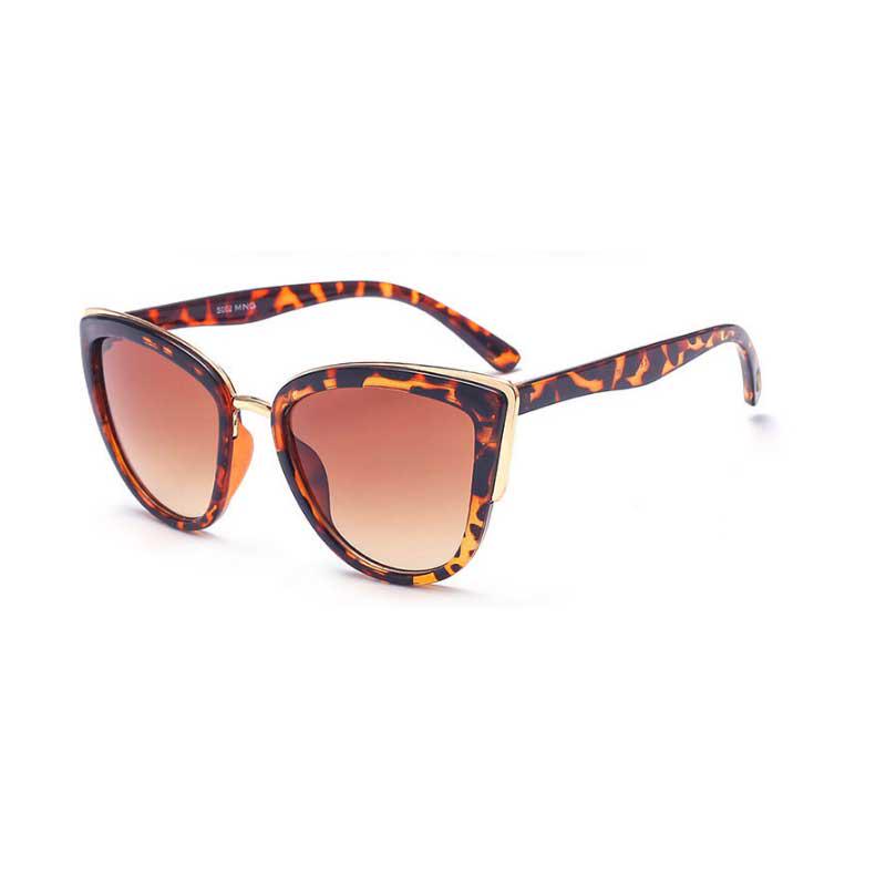Fashion Women Cateye Sunglasses Fashion Trend Vintage Elegant Oval Lady Sun Glasses Female oculo de
