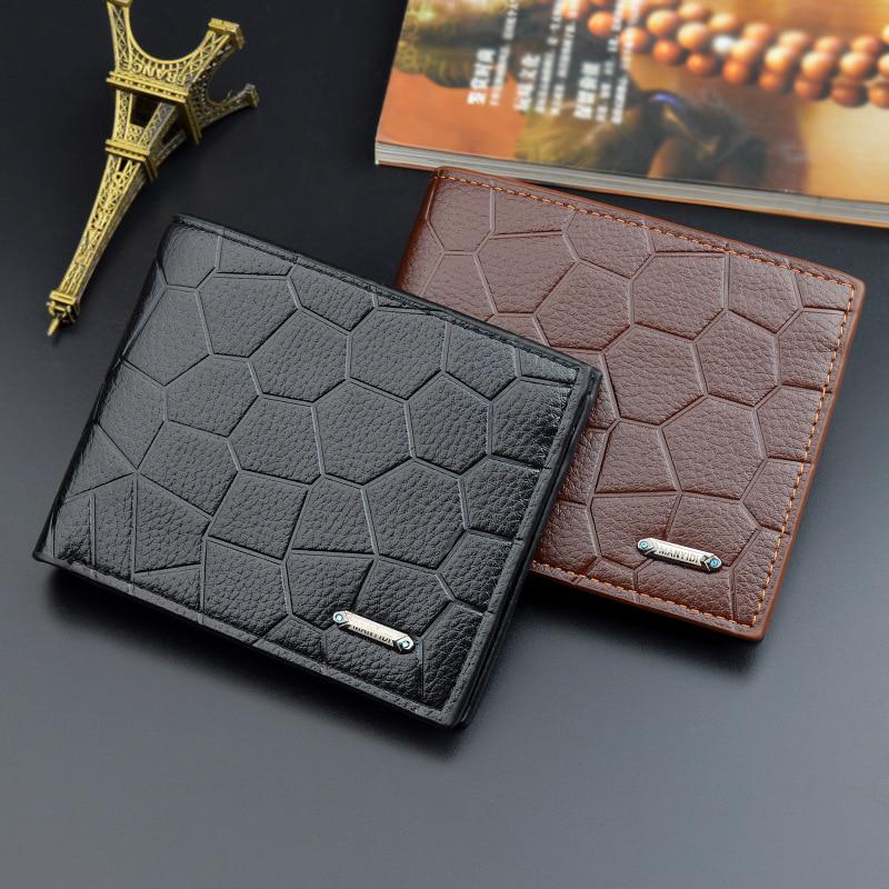 Selling Wallets Men Leather Brand Luxury Wallet Short Slim Male Purses High Quality Money Clip