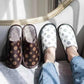 Men's and Women's Cotton Slippers Autumn and Winter Home Furry Plus Velvet Non-slip Waterproof Cotton Shoes