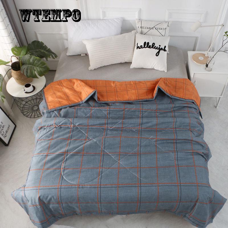 WTEMPO Comfortable Air Conditioner Is Summer Cool Quilt Soft Child Is Summer Washable Thin Quilt