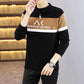 Chenille Sweater Men's Thick Winter Sweater Knit Sweater Top Casual All-match Insulation Bottoming Shirt