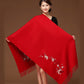 Scarfs for Women Hand-embroidered Print Pashmina Scarf Shawl Wrap Soft Winter Warm Hijab Head Scarves