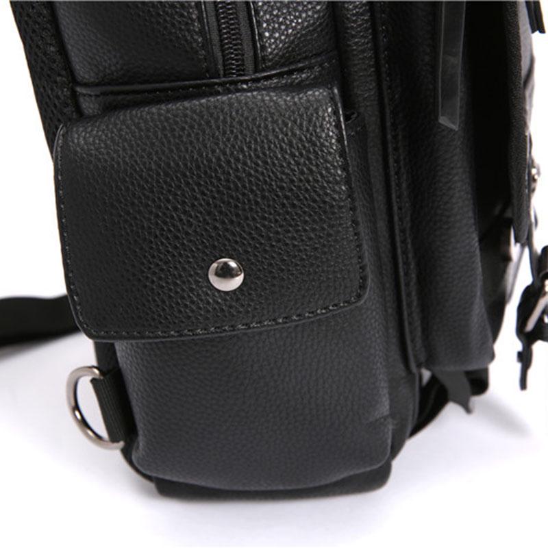 Chest Bag Male Black Large Capacity Multi-pocket Crossbody Outdoor Sports Fitness Shoulder Bag