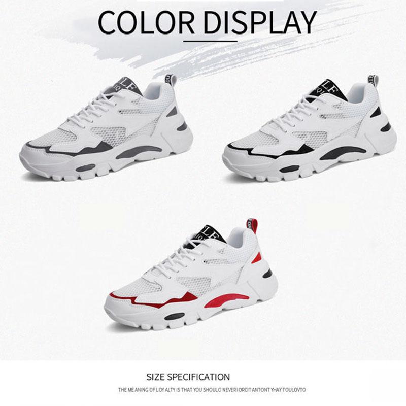 Men's Shoes Spring Wild Youth Casual Shoes Sports Trend Boys Net Red Daddy Shoes Men