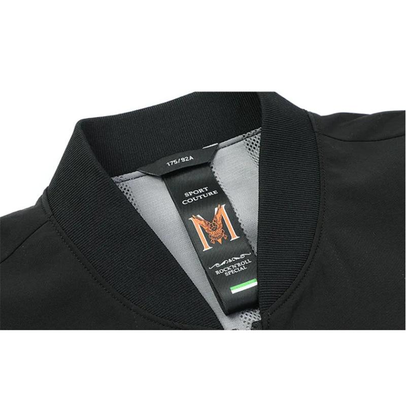 Men's Spring Autumn Jacket Solid Slim Fit Business Jackets Casual Thin Long Sleeves Gentleman High Quality Zipper Outfit Male Casual Outdoor Costume