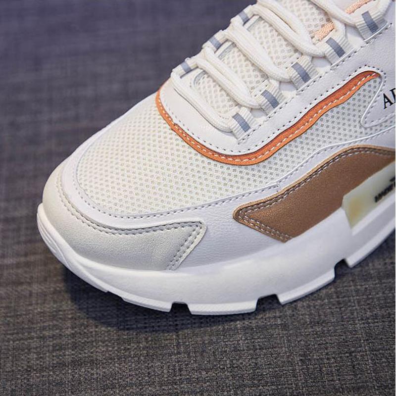 Sneakers Comfort Summer Breathable Rhinestones Solid Slip  Walking Shoes Sports Casual Vulcanized Shoes