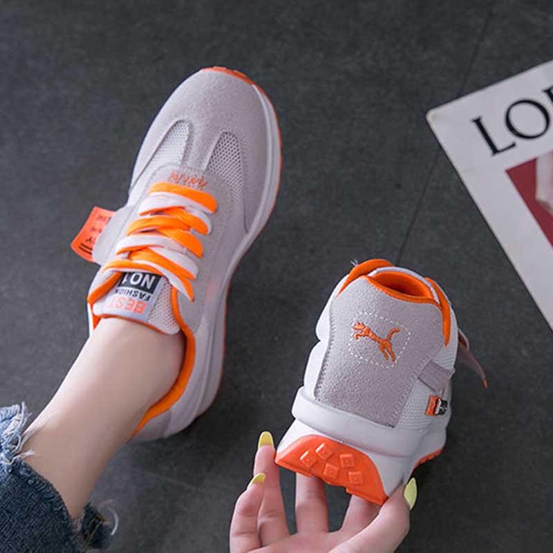 Plus Size 35-40 Summer Ins Women Mesh Animal Sneakers Students Breathable Running Basketball Shoes Shockproof Non-slip Shoes