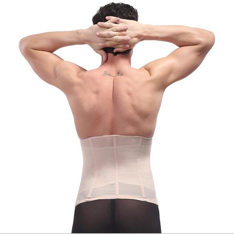 Male Neoprene Shapers Waist Trainer Cincher Corset Men Body Modeling Belt Tummy Slimming Strap