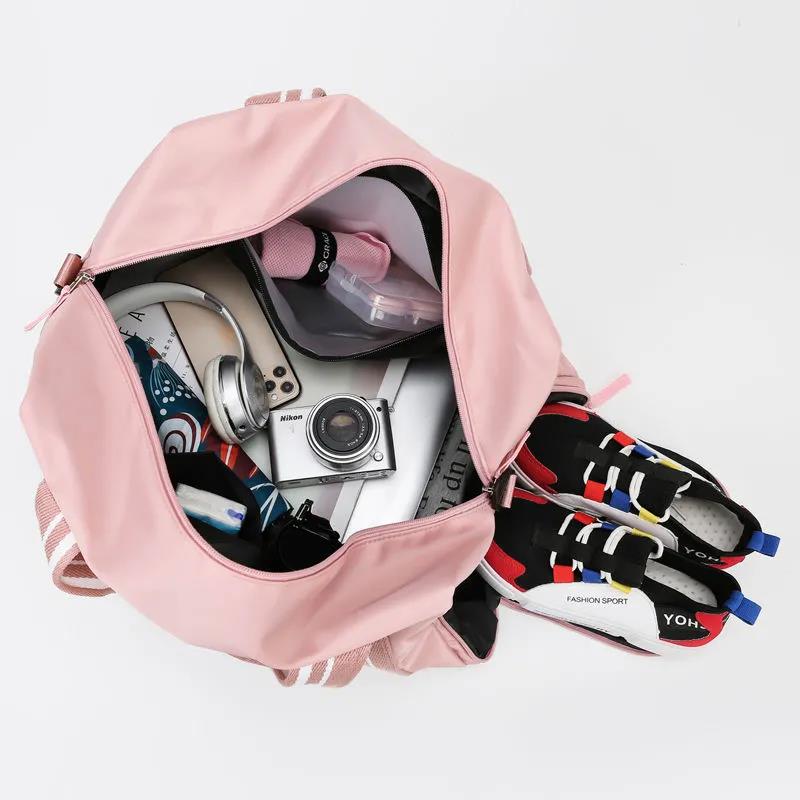 Travel Bag Women's Large-capacity Lightweight Short-distance Hand Luggage Bag Gym Bag Storage Business Travel Bag Cosmetic Bag Shoulder Messenger Bag
