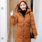 Women Parka Winter Long Coat Thick Warm  Hooded Jacket Overcoat Fashion Ladies Hairy Parkas