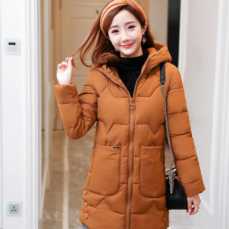 Women Parka Winter Long Coat Thick Warm  Hooded Jacket Overcoat Fashion Ladies Hairy Parkas