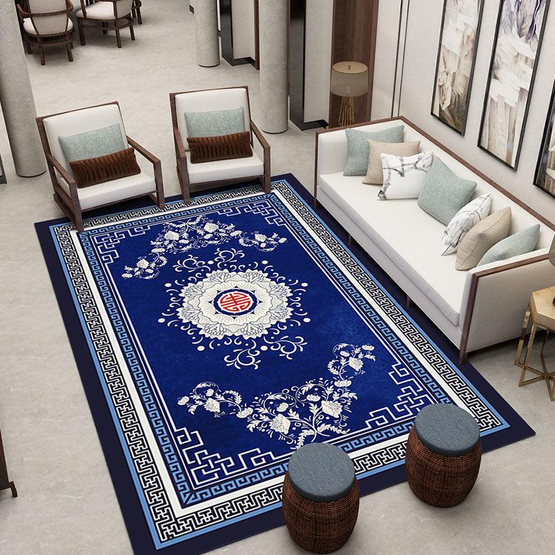Modern Minimalist Chinese Style Classical Zen Bedroom Carpet Chinese Style Carpet Living Room Antique Sofa Coffee Table Blanket