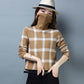 Autumn and Winter High-neck Short Sweater Fashion Korean High-waist Blouse Pullover Loose Plus Size Women's Sweater