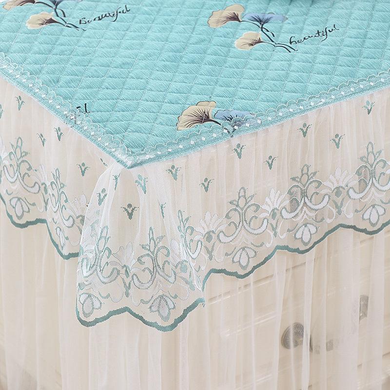 Bedside Table Cover Dust Cover Floor Type Non-slip Cover Dressing Stool Coffee Table TV Cabinet Cover Multi-function Cover Cloth Tablecloth