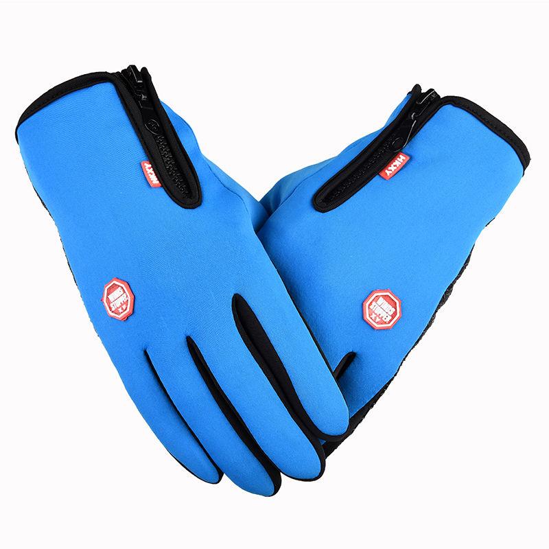 Unisex Touch Screen Four Seasons Warmth Bicycle Skiing Outdoor Camping Hiking Mountaineering Motorcycle Gloves Sports Full Finger