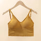 U-shaped Beautiful Back Small Suspender Belly Closing Vest Spring and Summer Bottoming Women's Underwear and Bra with Bra Cushion