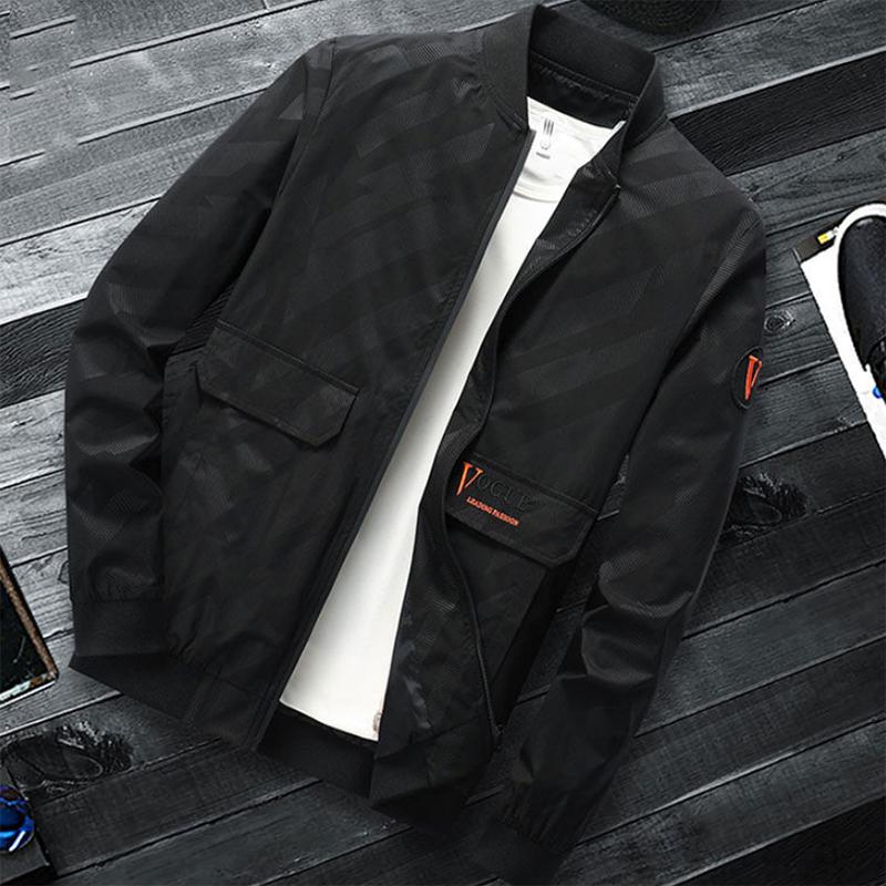Jackets for Men Trendy Handsome Boy Upper Clothes Grown Youth Korean Style Autumn Jackets